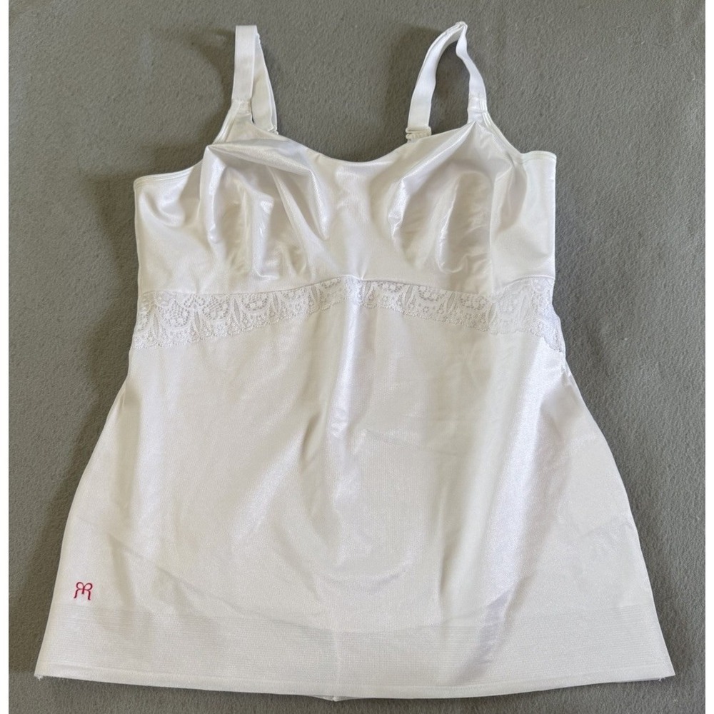 Ruby Ribbon Original Cami Support Shapewear Tank Top Sz 42 White NEW 3024